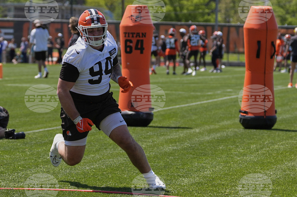 Browns Rookie Camp Football