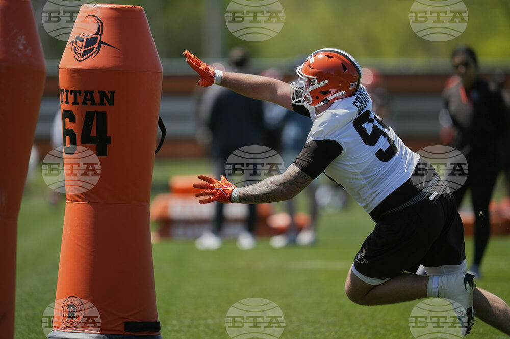 Browns Rookie Camp Football