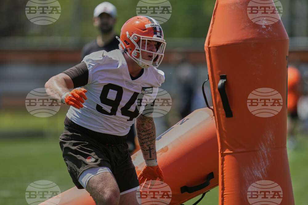 Browns Rookie Camp Football
