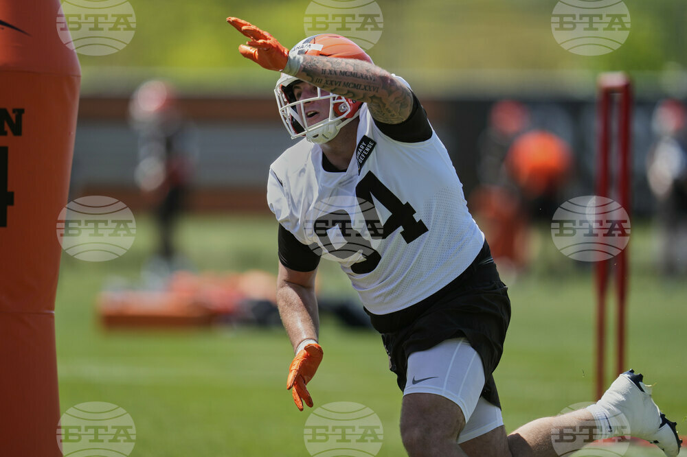 Browns Rookie Camp Football
