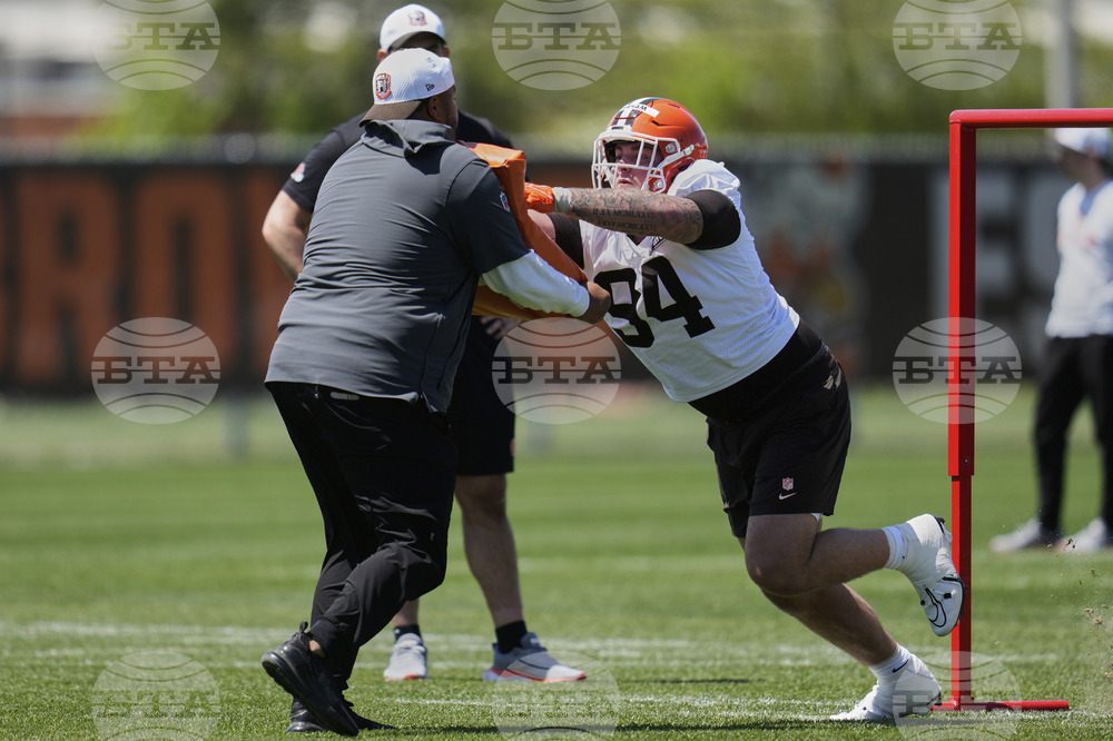 Browns Rookie Camp Football