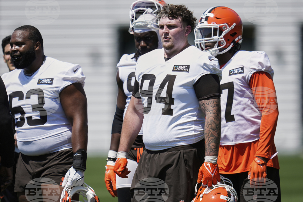 Browns Rookie Camp Football