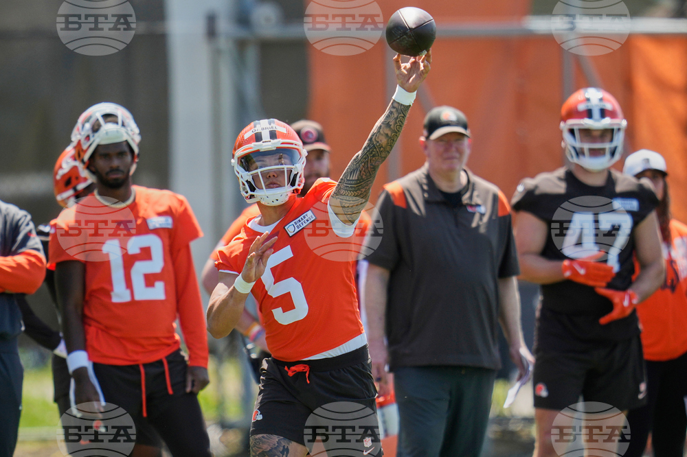 Browns Rookie Camp Football