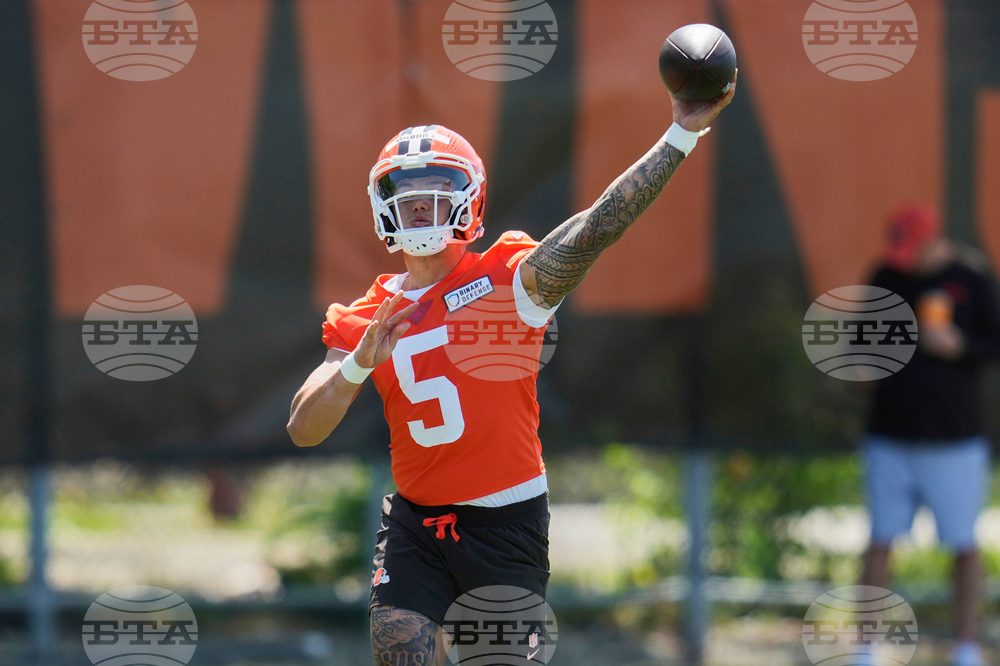 Browns Rookie Camp Football