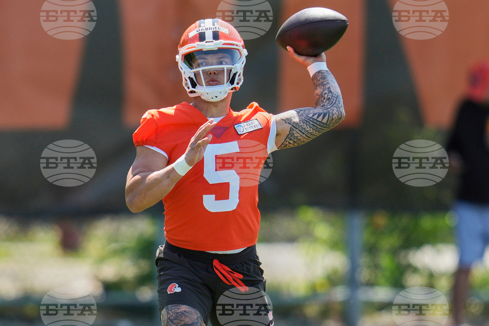 Browns Rookie Camp Football