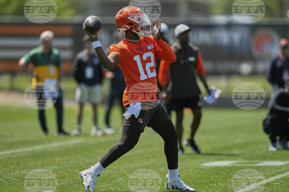 Browns Rookie Camp Football