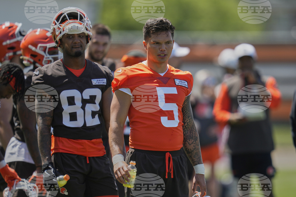 Browns Rookie Camp Football