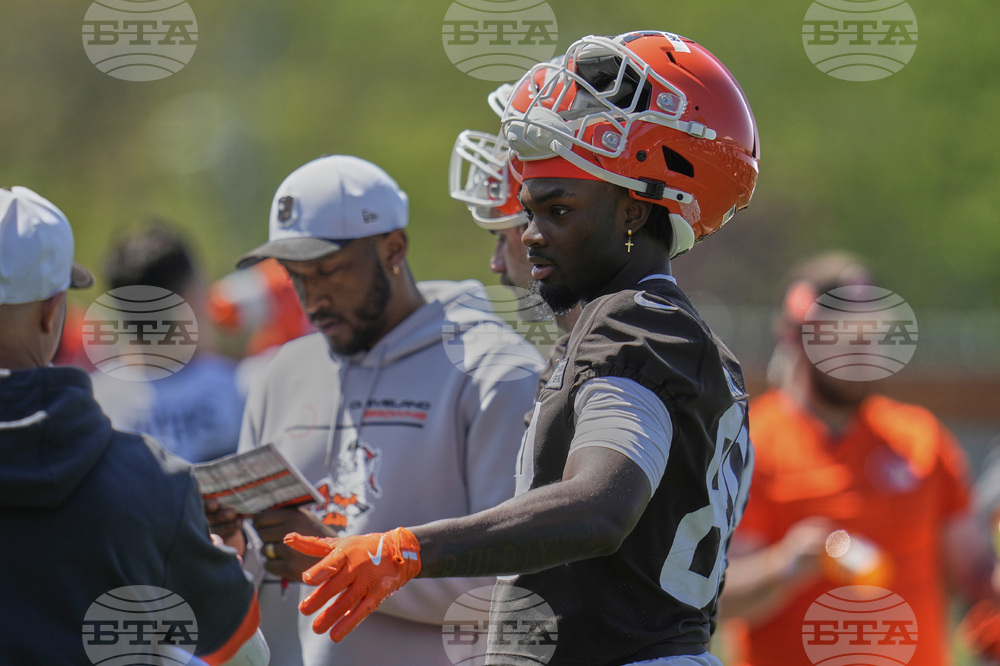 Browns Rookie Camp Football