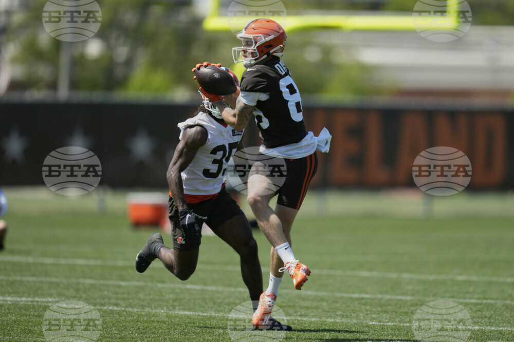 Browns Rookie Camp Football