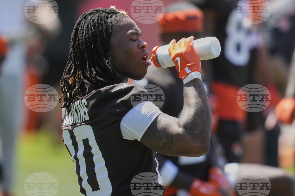 Browns Rookie Camp Football