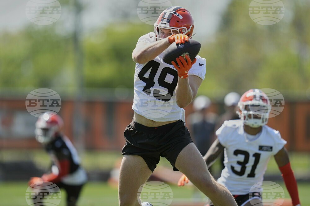 Browns Rookie Camp Football