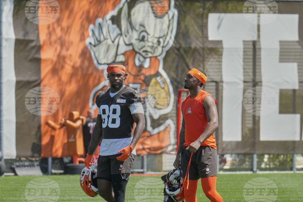 Browns Rookie Camp Football