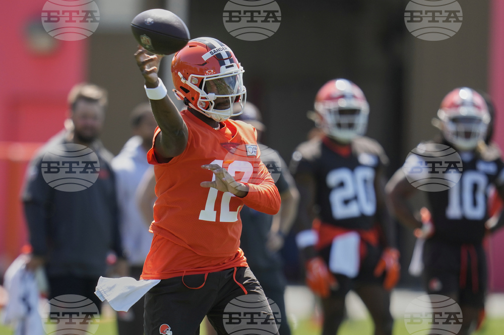 Browns Rookie Camp Football