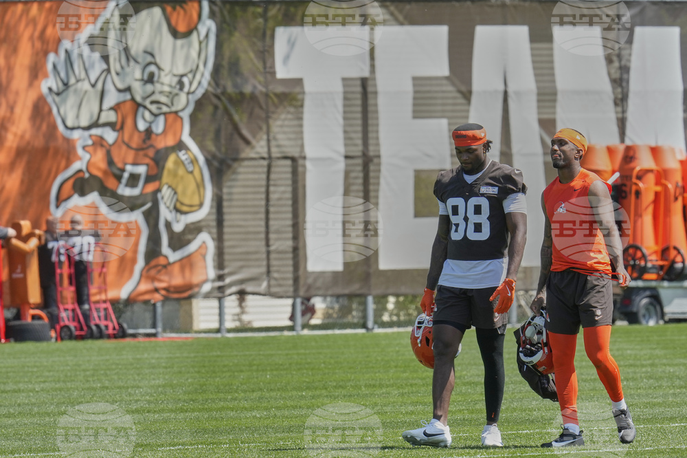 Browns Rookie Camp Football