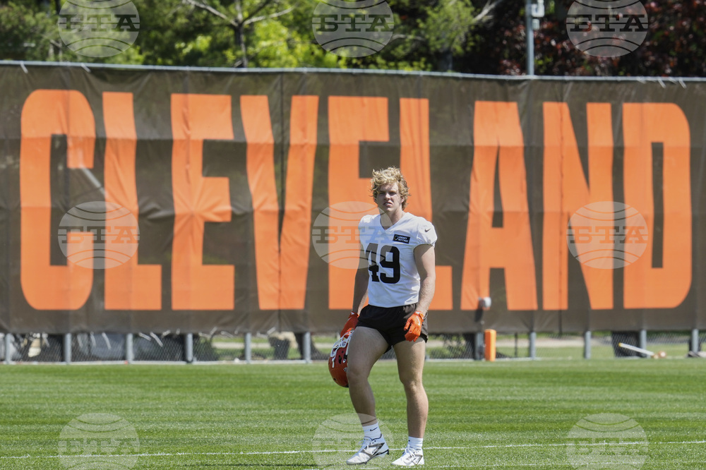 Browns Rookie Camp Football