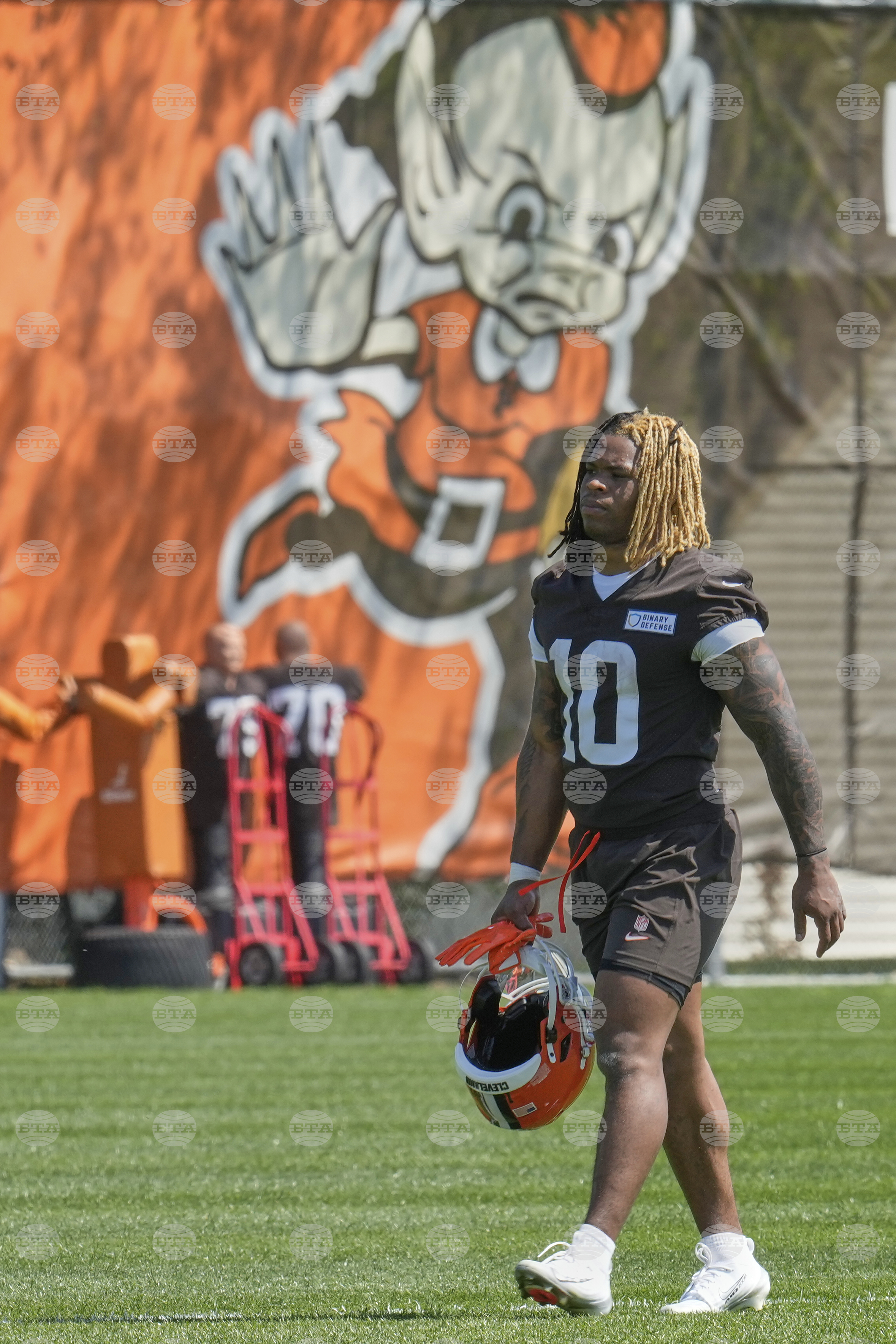 Browns Rookie Camp Football
