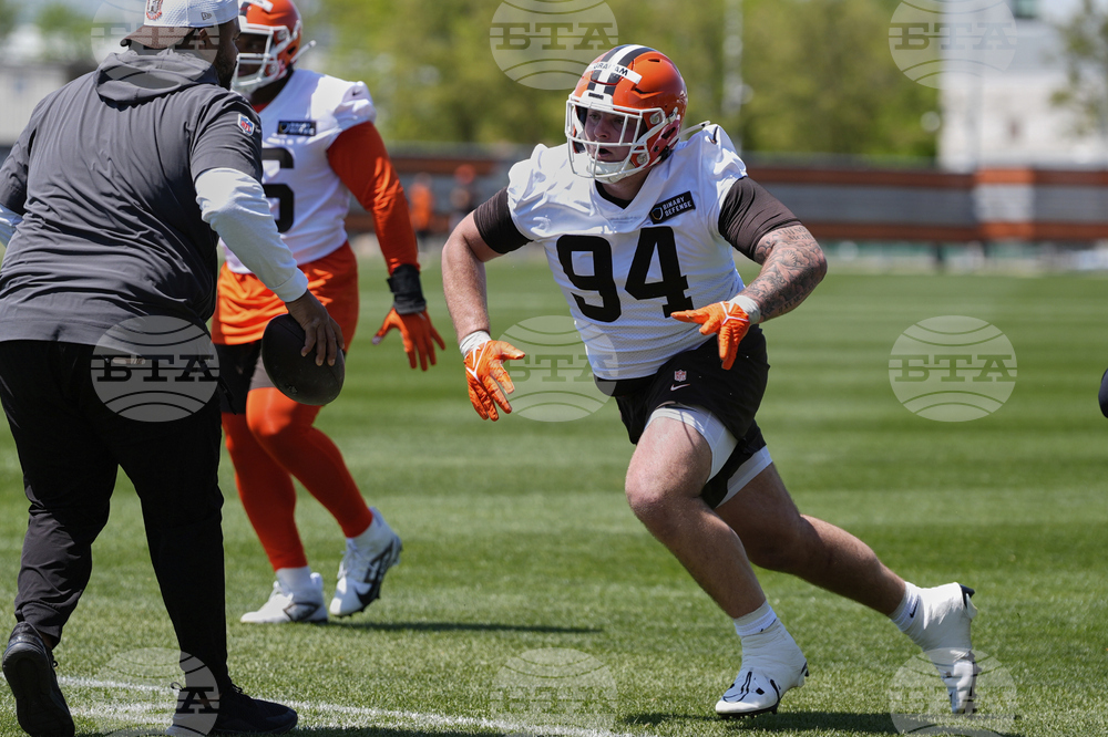 Browns Rookie Camp Football