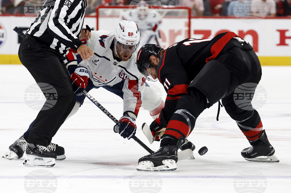 Capitals Hurricanes Hockey