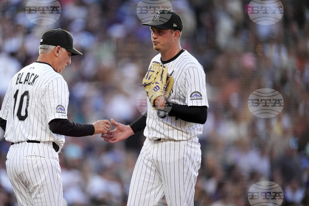 Padres Rockies Baseball