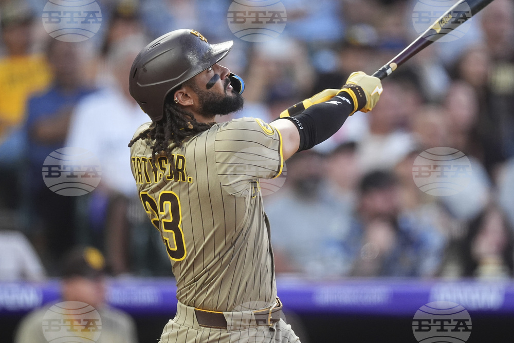 Padres Rockies Baseball