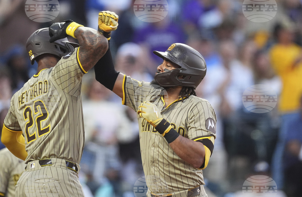 Padres Rockies Baseball