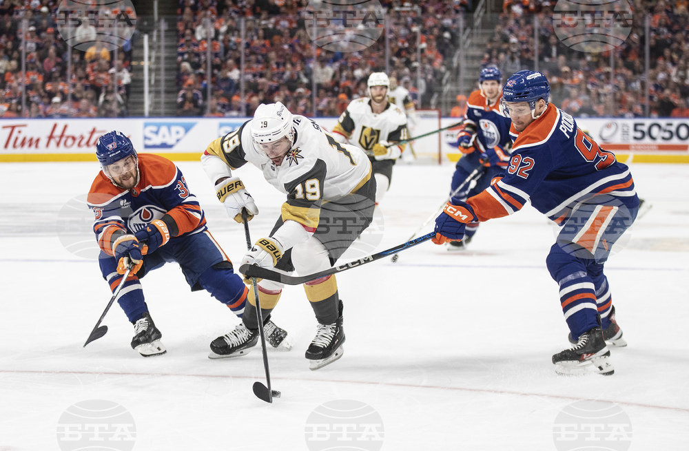 Golden Knights Oilers Hockey