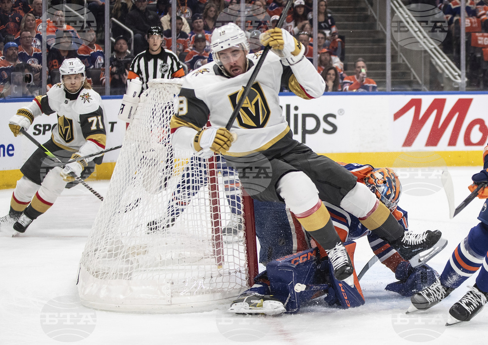 Golden Knights Oilers Hockey