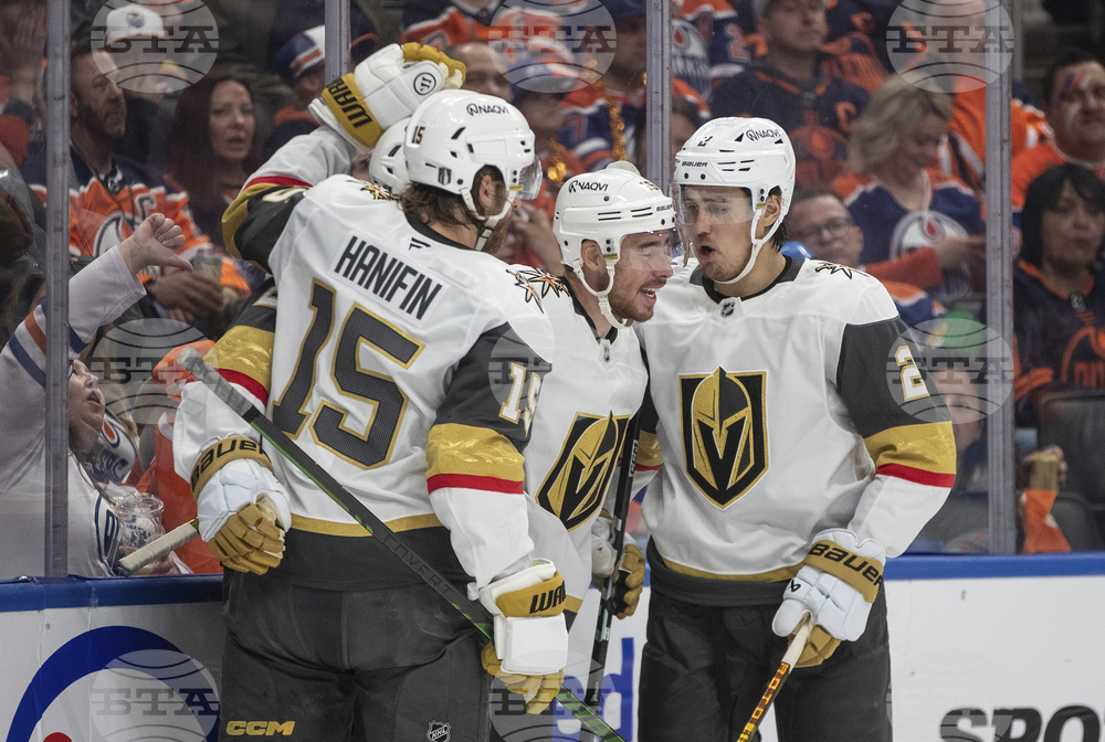 Golden Knights Oilers Hockey