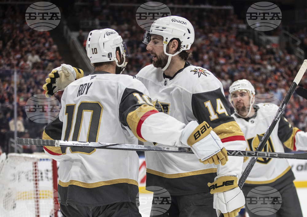 Golden Knights Oilers Hockey