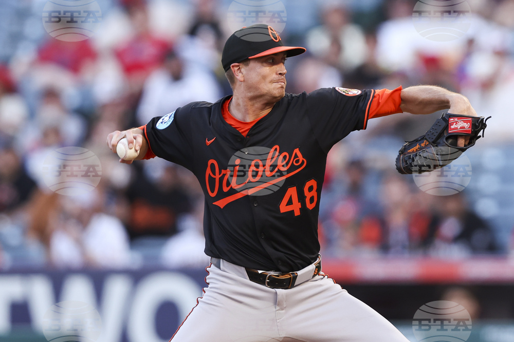 Orioles Angels Baseball