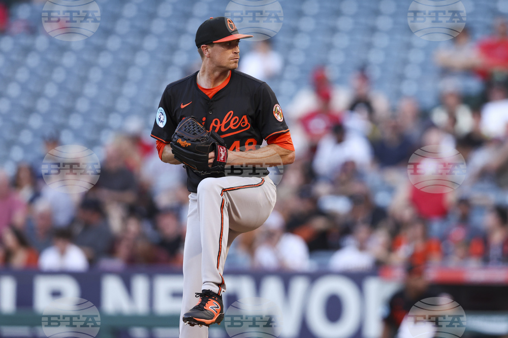 Orioles Angels Baseball