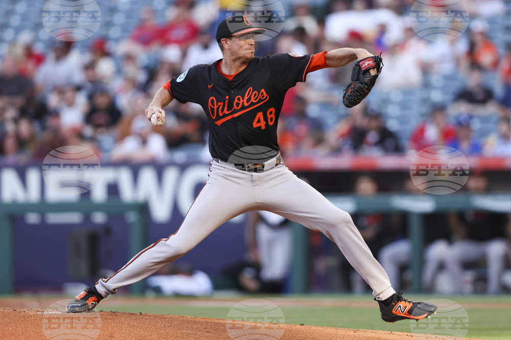 Orioles Angels Baseball