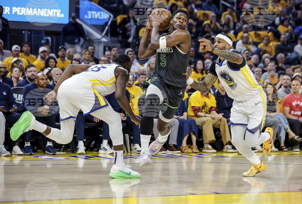 Warriors Timberwolves Basketball