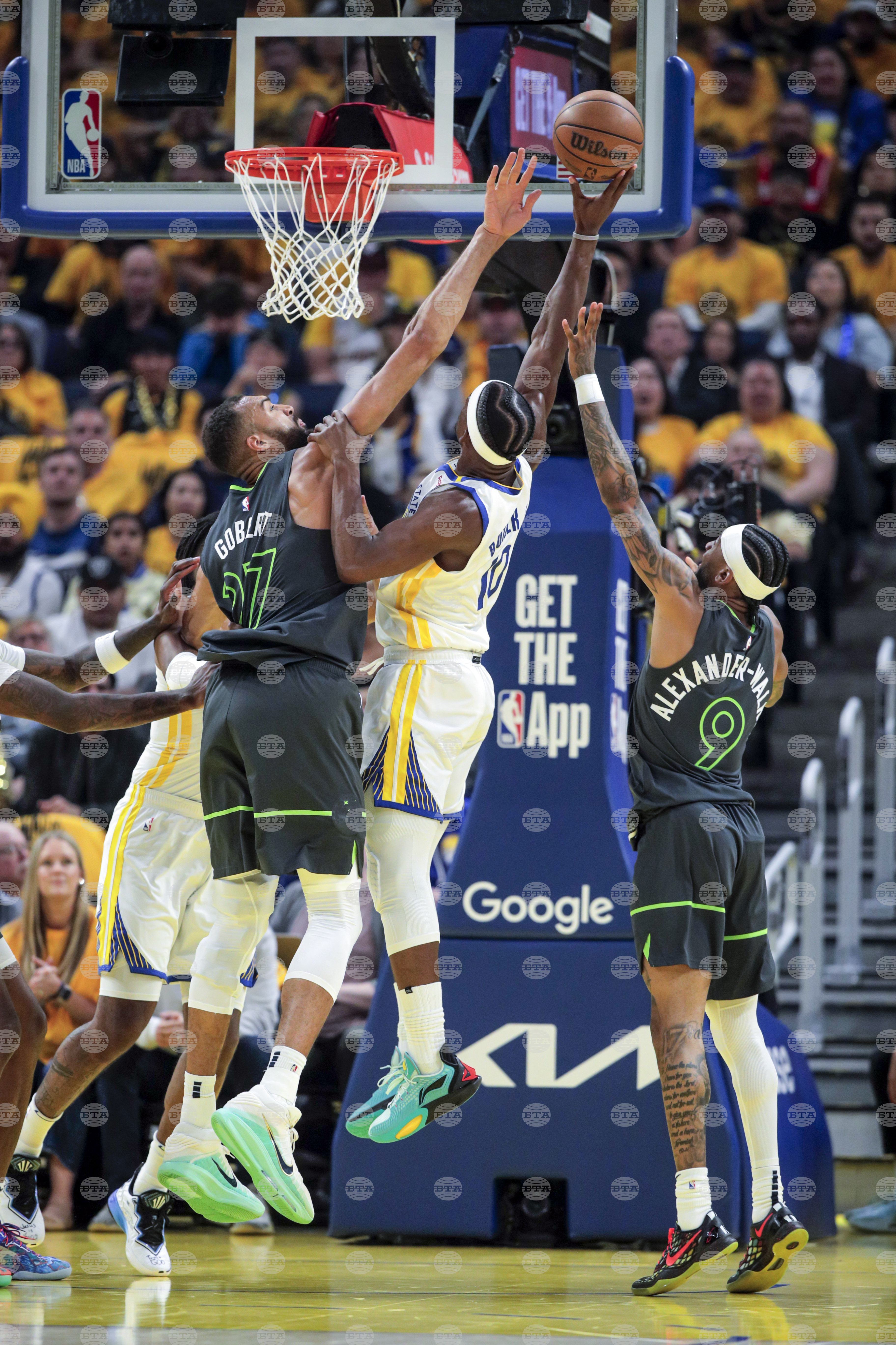 Warriors Timberwolves Basketball