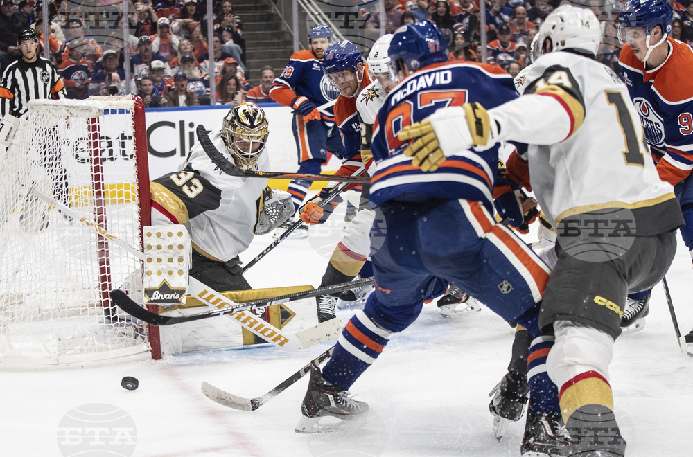 Golden Knights Oilers Hockey