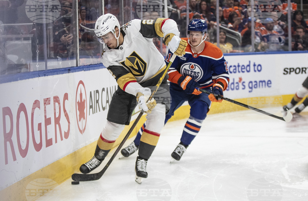 Golden Knights Oilers Hockey