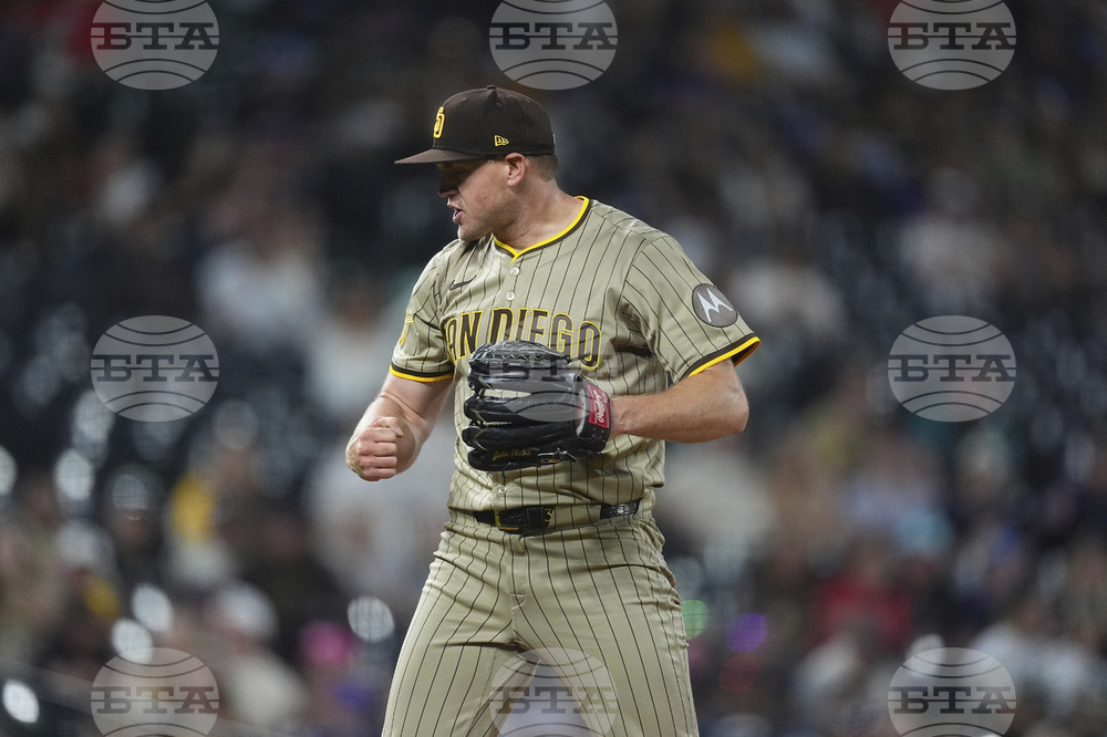 Padres Rockies Baseball