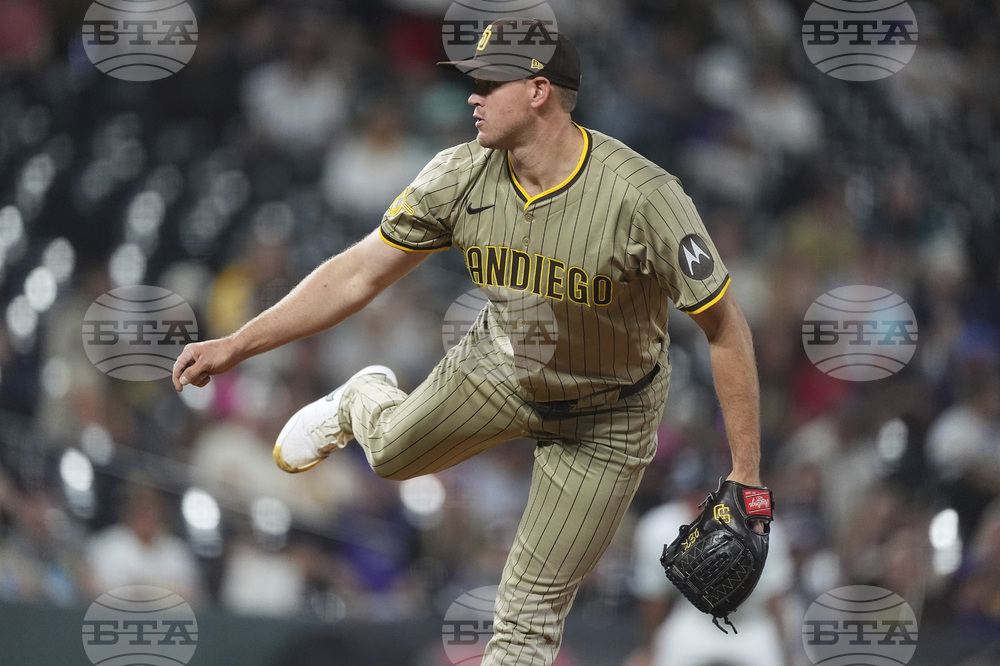Padres Rockies Baseball