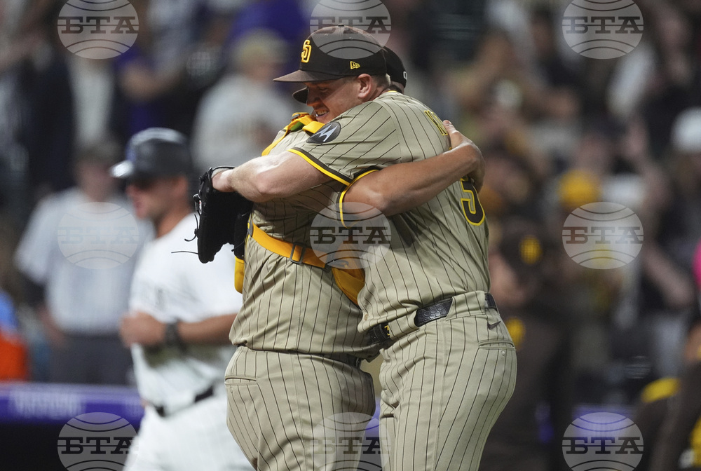 Padres Rockies Baseball