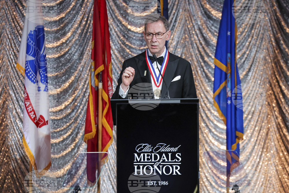 The Ellis Island Honors Society awards the 2025 Ellis Island Medals of Honor