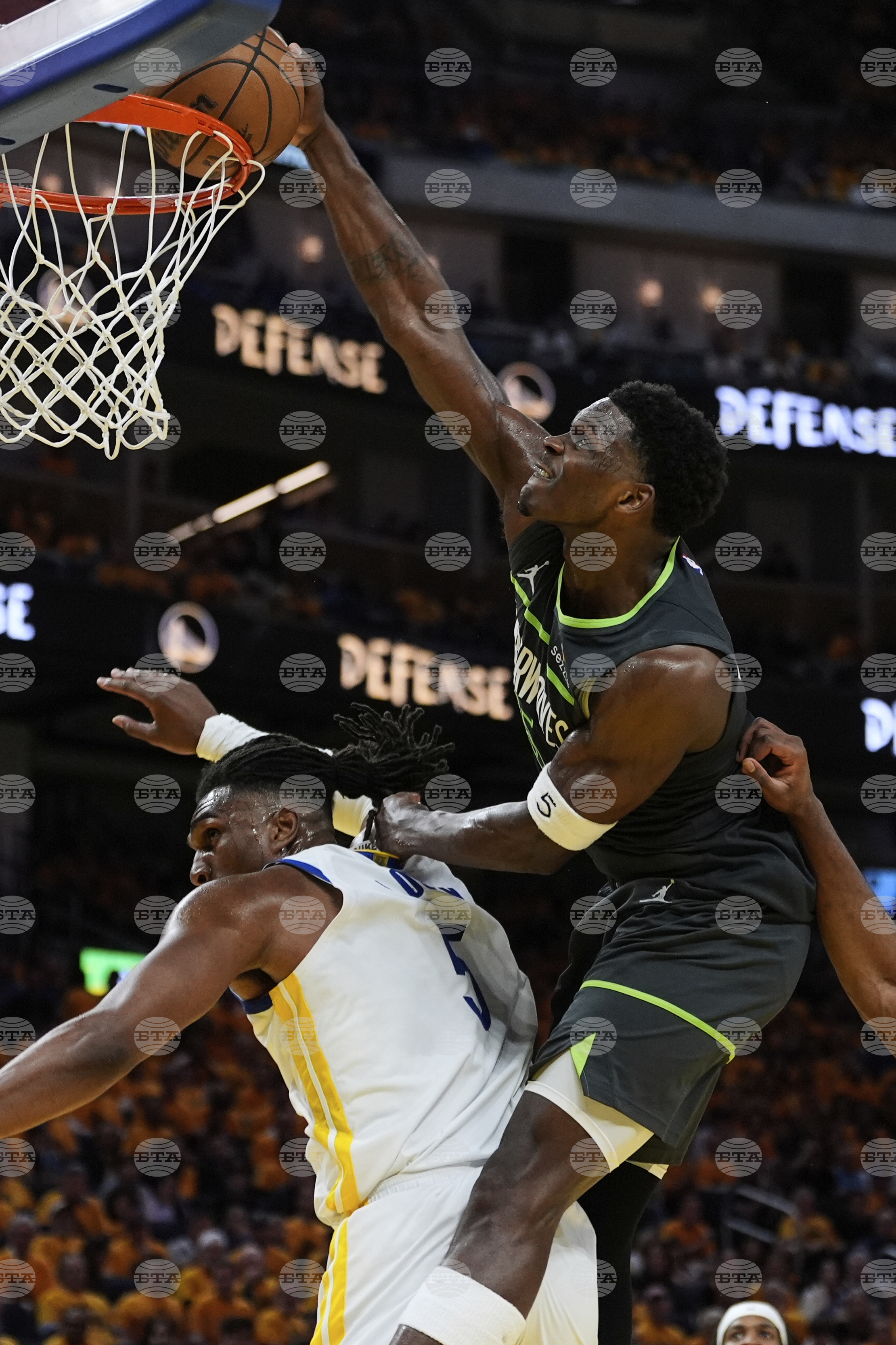 APTOPIX Timberwolves Warriors Basketball