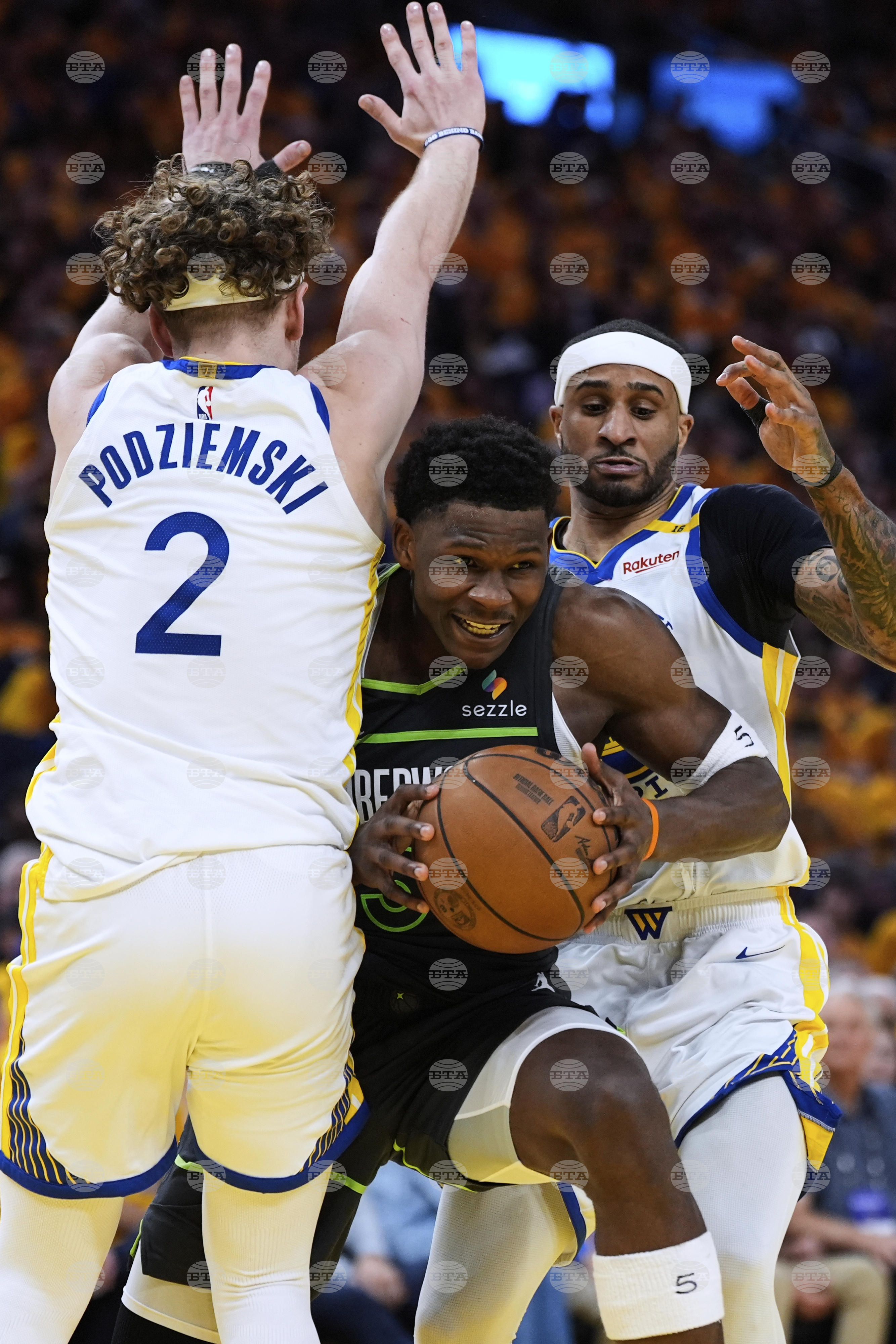 Timberwolves Warriors Basketball