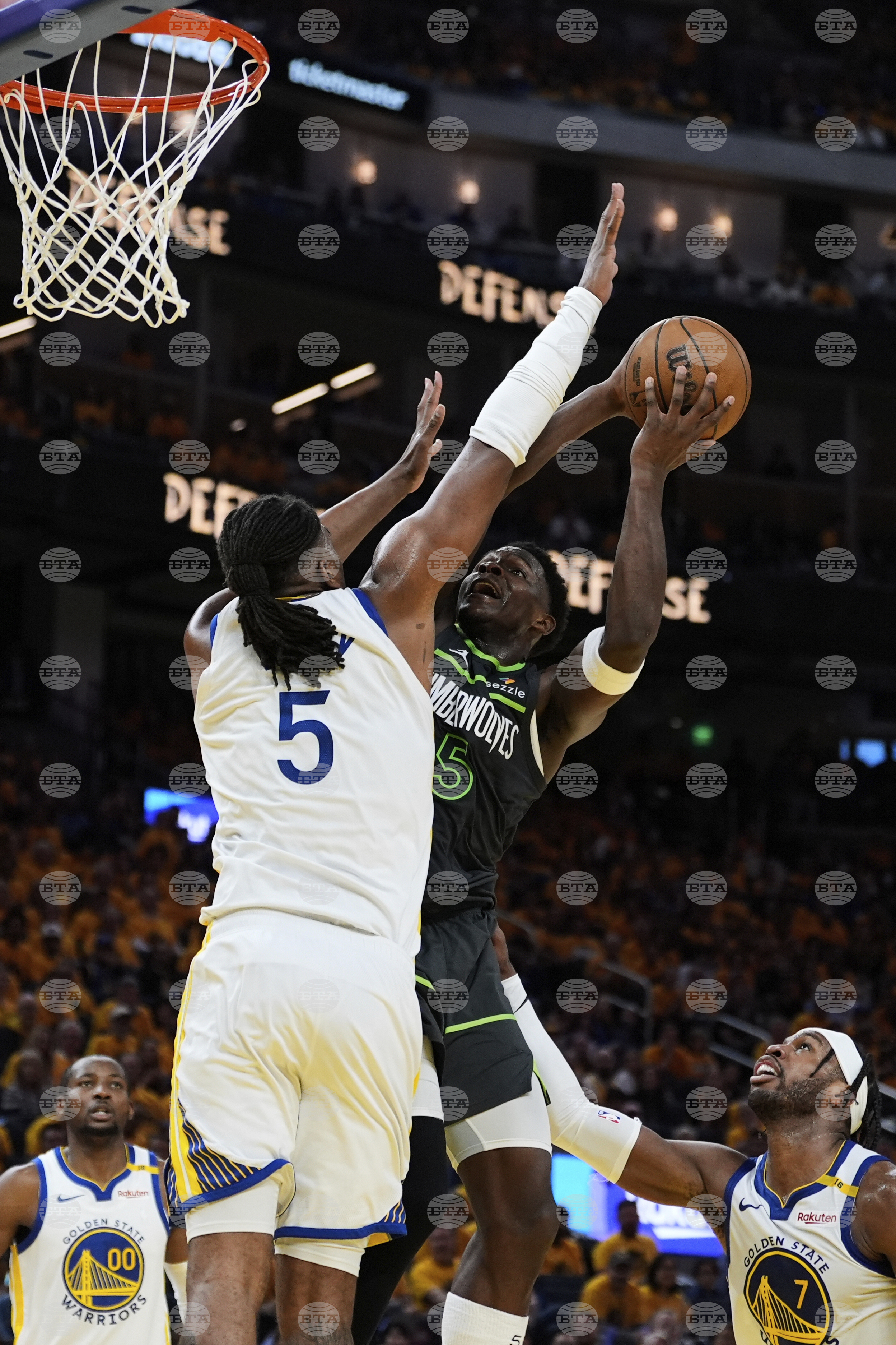 Timberwolves Warriors Basketball