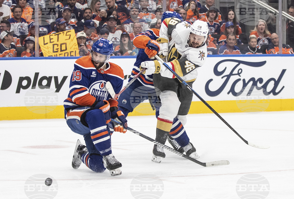 Golden Knights Oilers Hockey