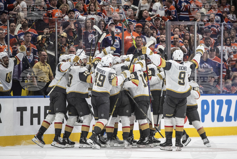 Golden Knights Oilers Hockey