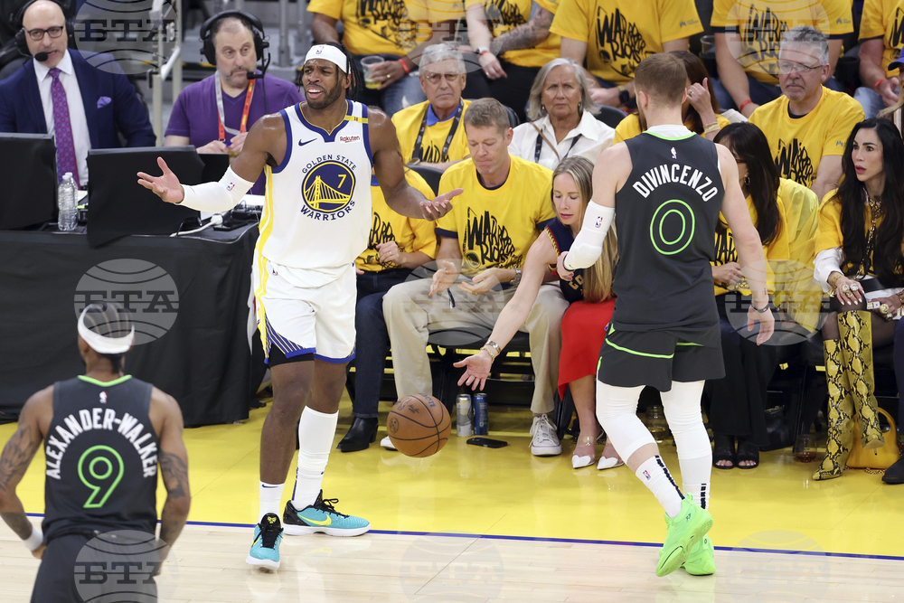 Warriors Timberwolves Basketball