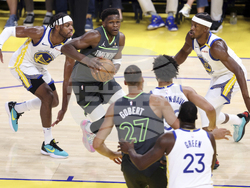 Warriors Timberwolves Basketball