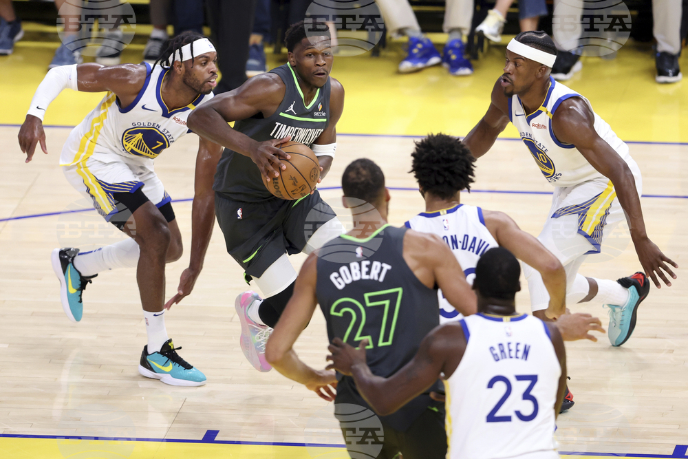 Warriors Timberwolves Basketball