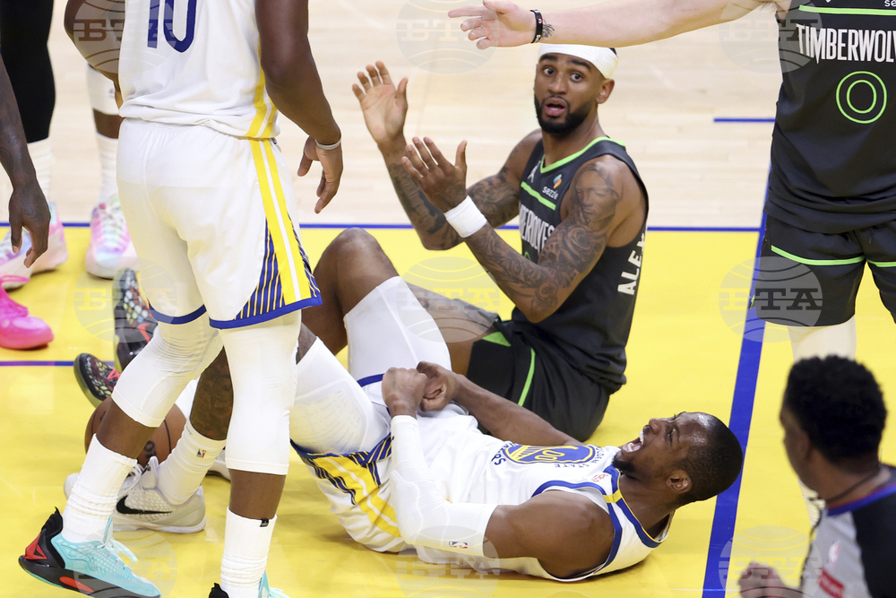 Warriors Timberwolves Basketball