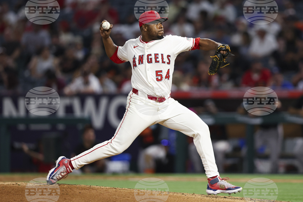 Orioles Angels Baseball